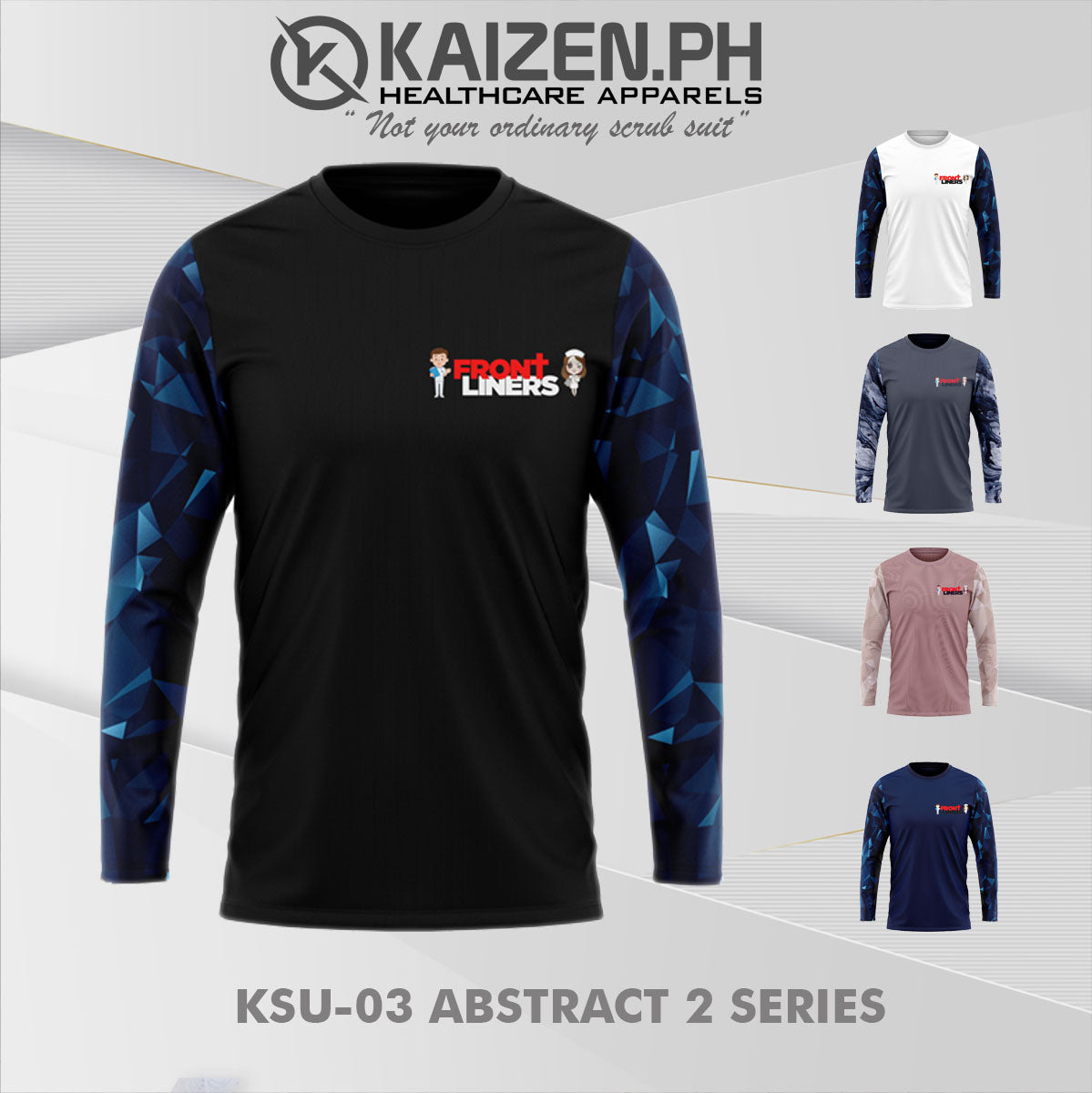 SCRUB UNDERSHIRT Kaizen.PH Healthcare Apparel