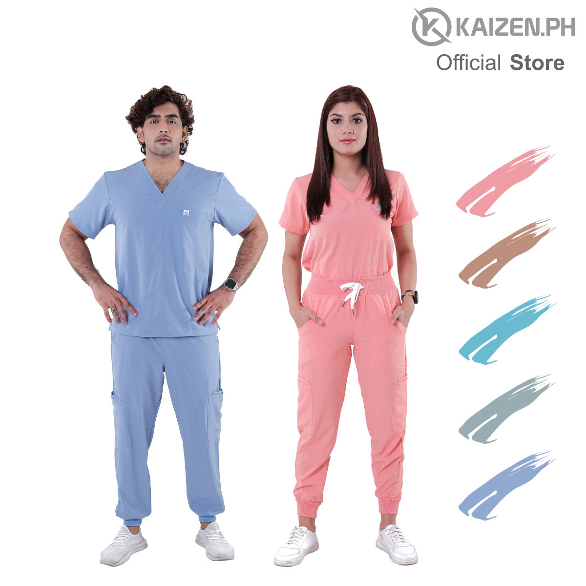 2nd Gen Scrub Suit KSS2G-04 INVISIBLE POCKET TOP CARGO JOGGER PANTS SERIES