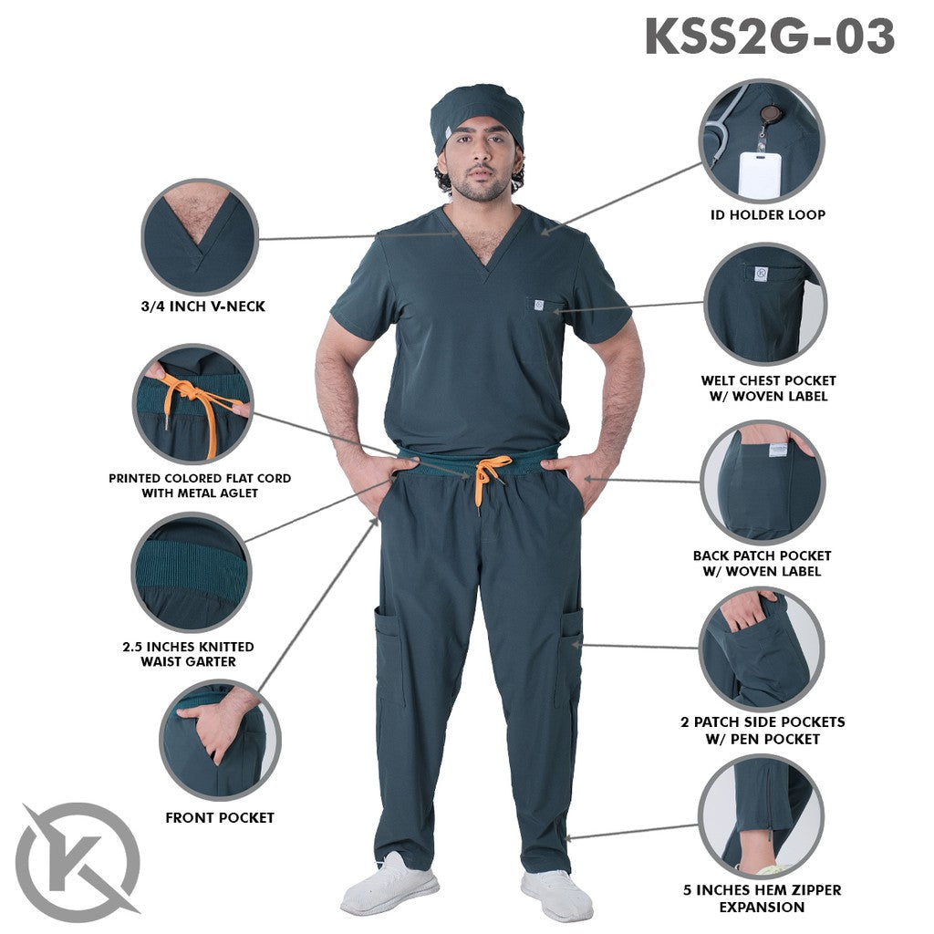 KSS2G-03 Chest Pocket Top