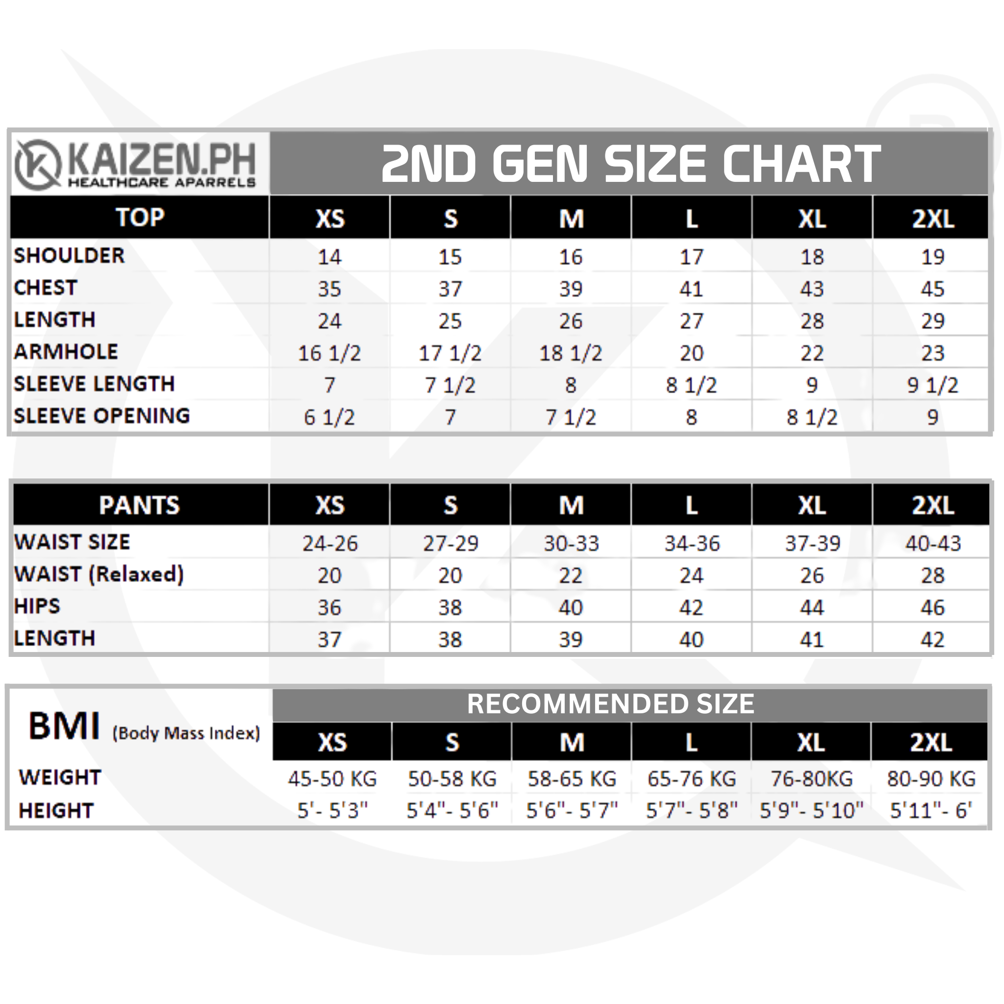 Scrub Suit 2nd Gen KSS2G-13 Full Chest Stitch Design Top, Cargo Jogger Pants Series
